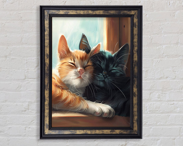 Best Friends Framed Print