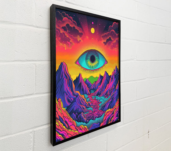 Purple Mountain Eye