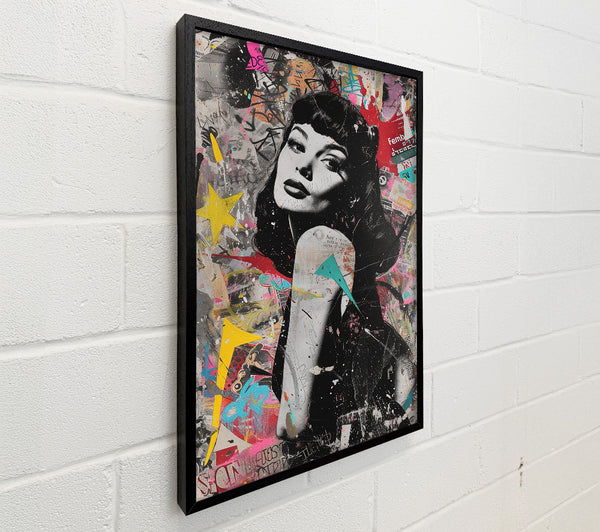 Betty Paige Graffiti