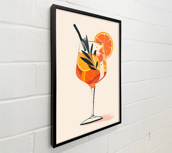 Orange Sunset Cocktail