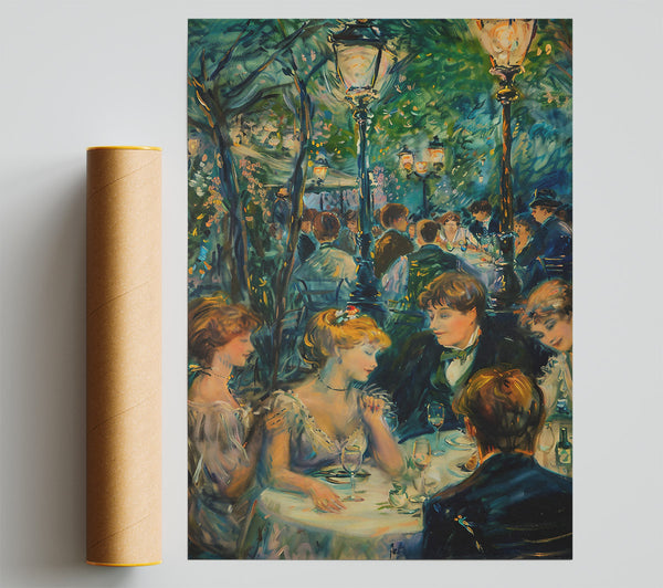 Emerald Garden Gathering Poster