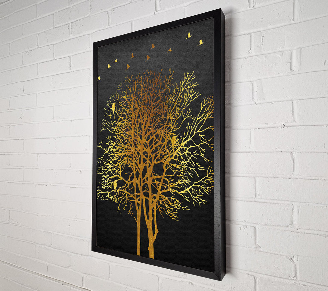  A Canvas Print of Big Tree Bird Canvas Print