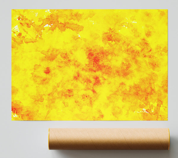 Sun-Kissed Yellow Hues Giclee Print