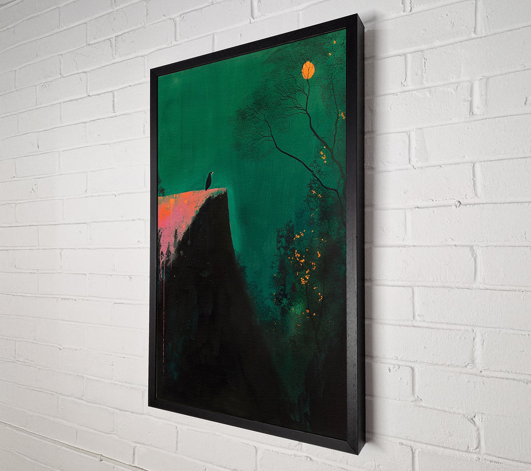  A Canvas Print of Bird On The Cliff Canvas Wall Art