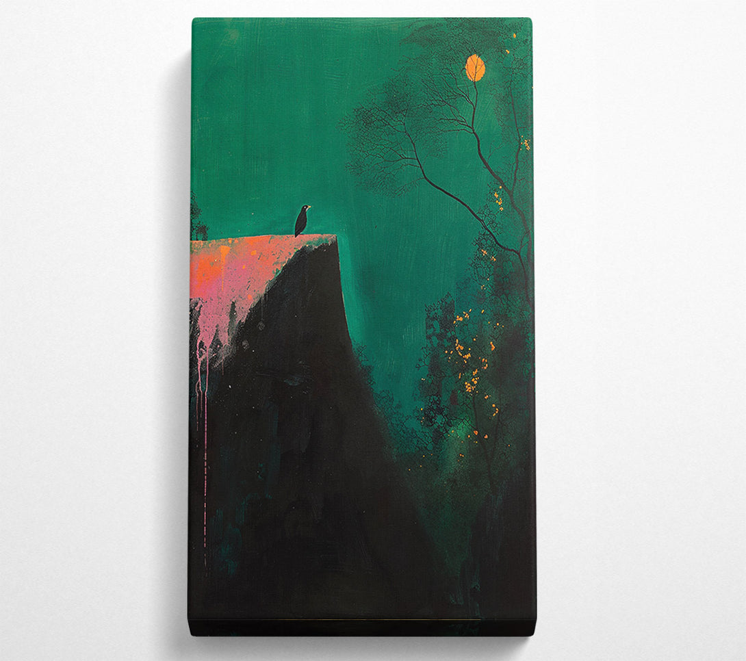  A Canvas Print of Bird On The Cliff Canvas Wall Art