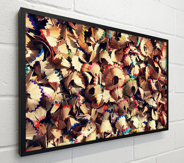Rainbow Pencil Shavings