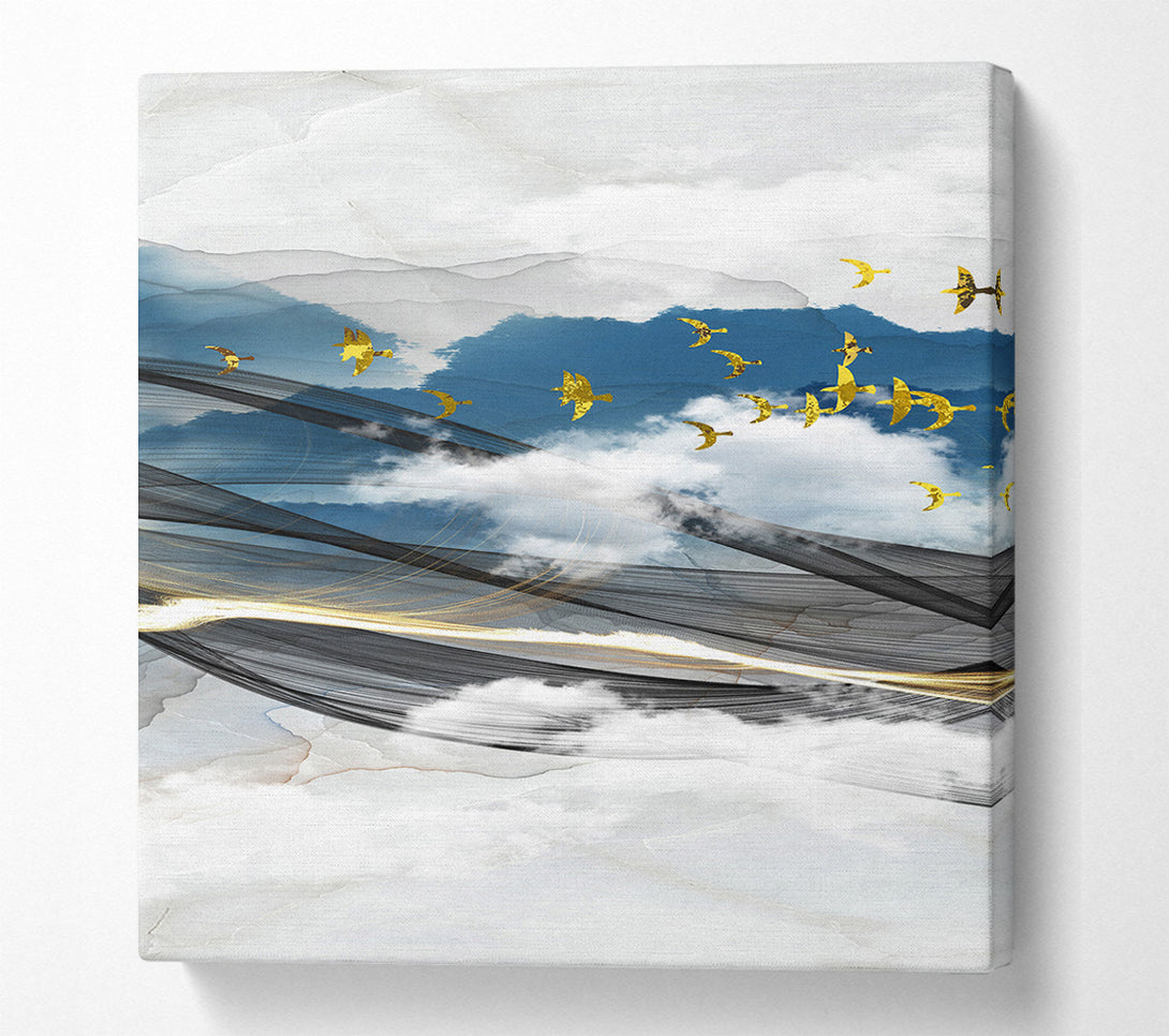 A Canvas Print of Birds Skies Canvas Art