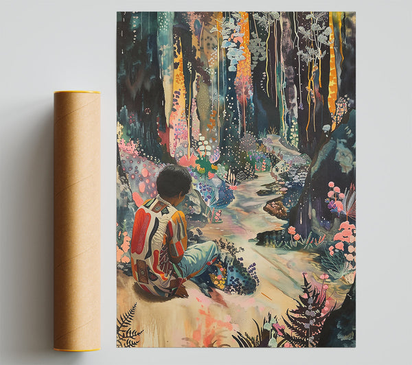 Golden Forest Dreamscape Print