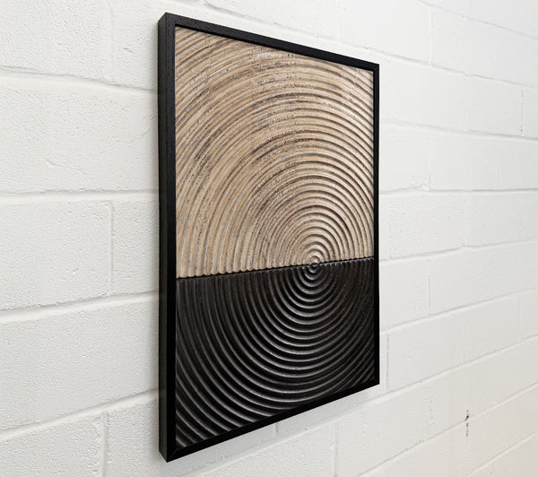 Black And Gold Circles