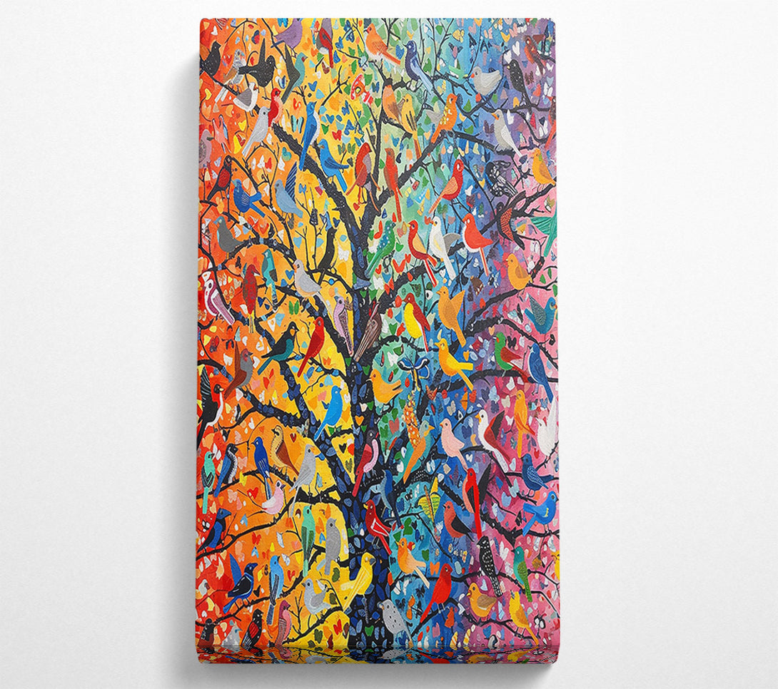  A Canvas Print of Golden Bird Sanctuary Canvas Wall Art