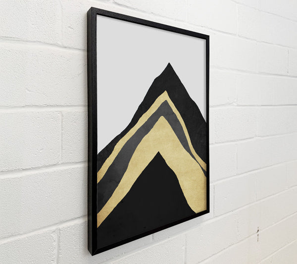 Black And Gold Triangles