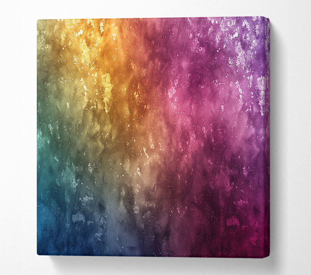  A Canvas Print of Crimson Cosmic Dreams Canvas Wall Art