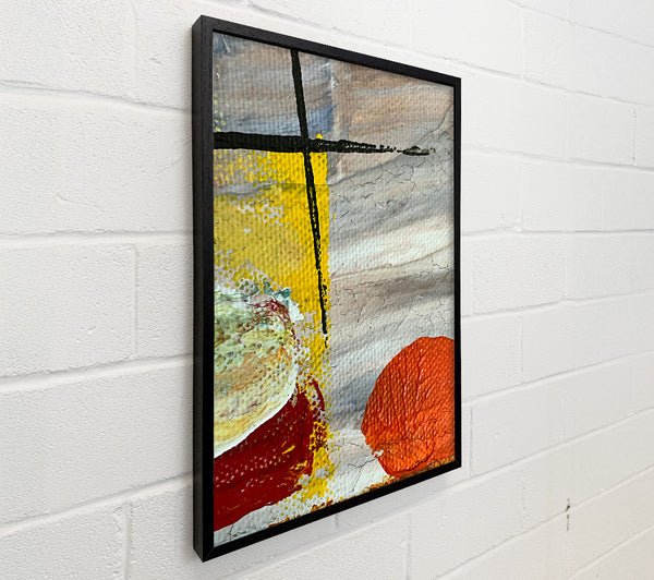 Orange Abstract Canvas