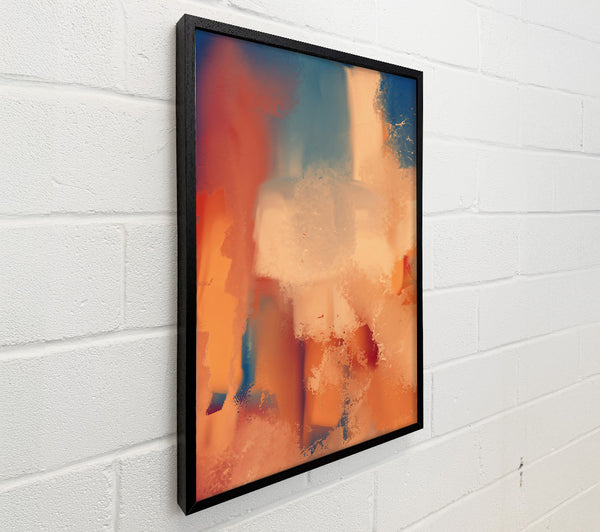 Peach Abstract Hues