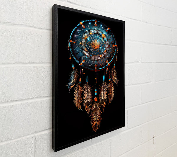 Azure Dreamcatcher Feathers