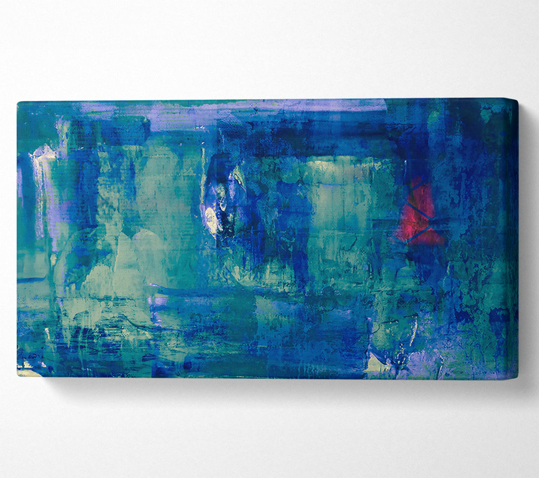  A Canvas Print of Indigo Ocean Dreams Canvas Print