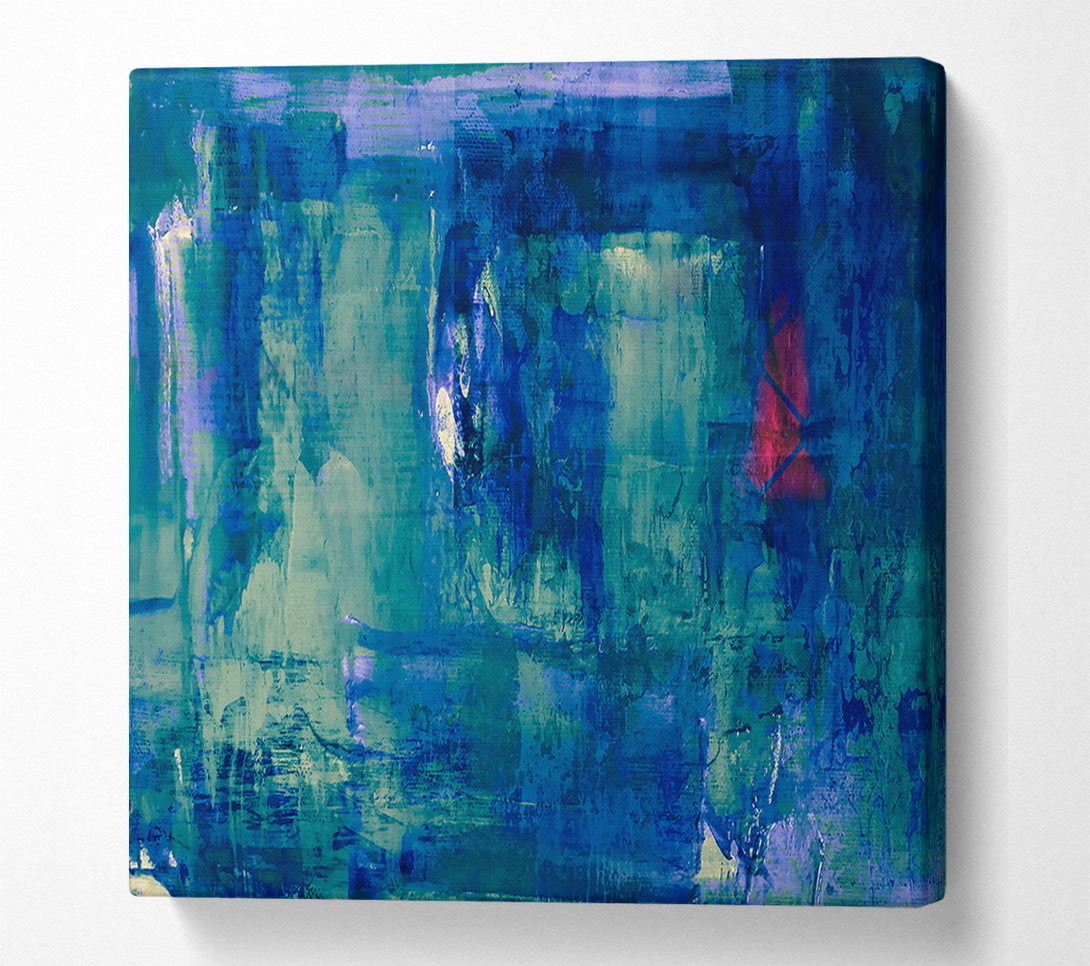  A Canvas Print of Indigo Ocean Dreams Canvas Print