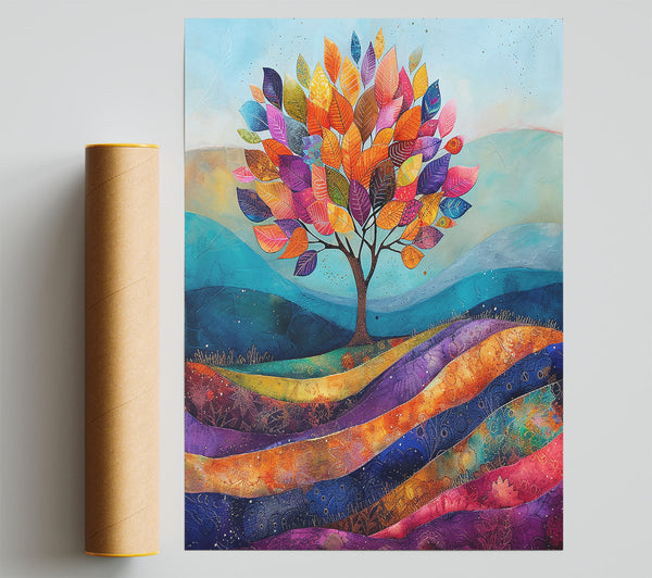 Orange Hues Of Hope Giclee Print