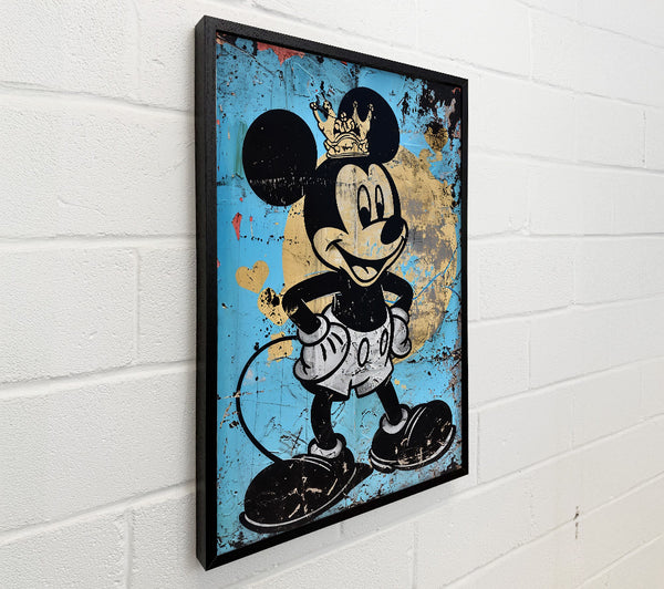 Blue King Mickey