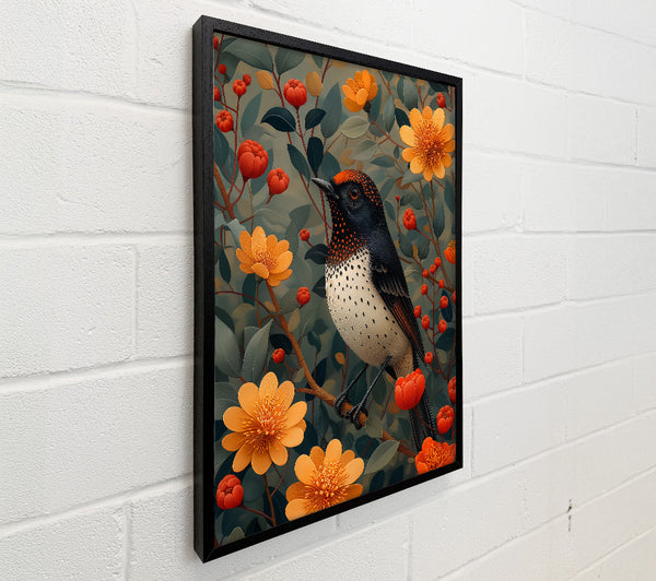 Orange Spotted Songbird