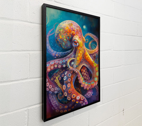 Purple Deep Sea Octopus