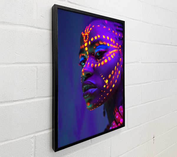 Purple Neon Glow