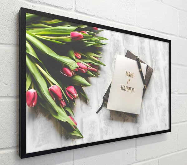 Pink Tulips & Goals