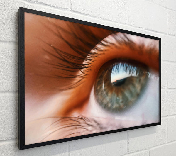 Orange Sunset Eye