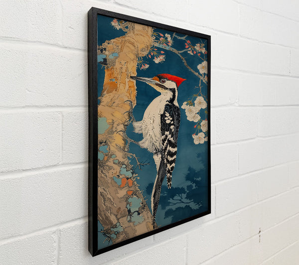 Azure Woodpecker Bloom