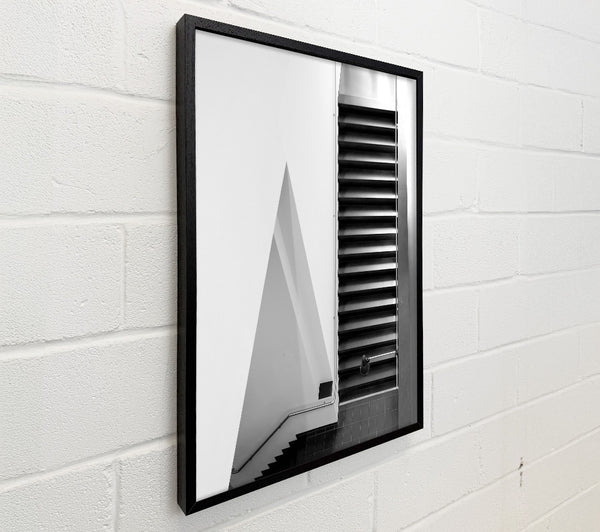 Black And White Stairs