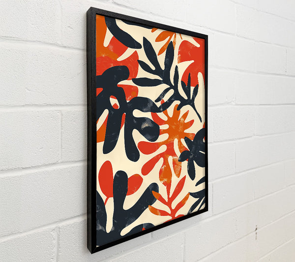 Orange & Black Foliage