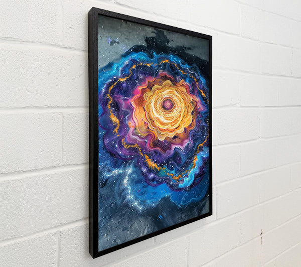 Blue Cosmic Bloom