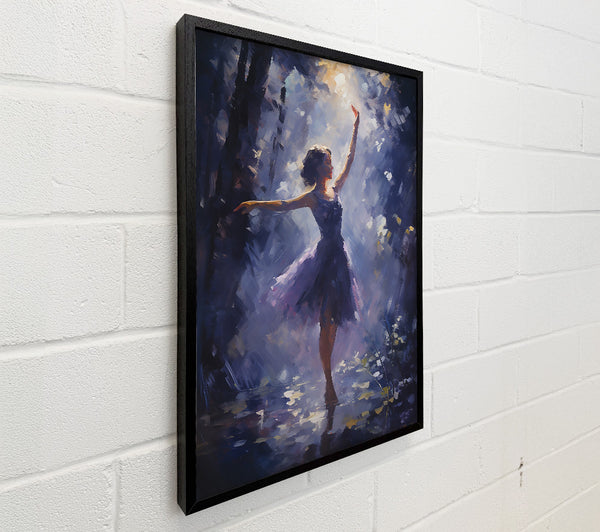 Blue Light Ballerina