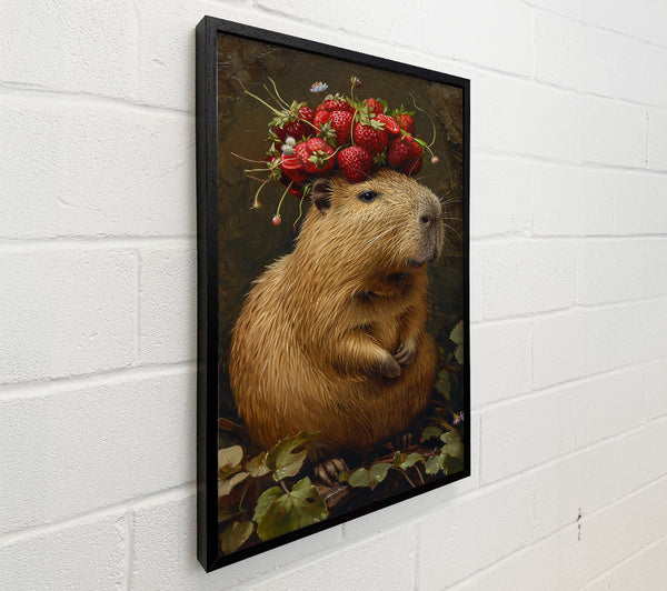 Red Captivated Capybara