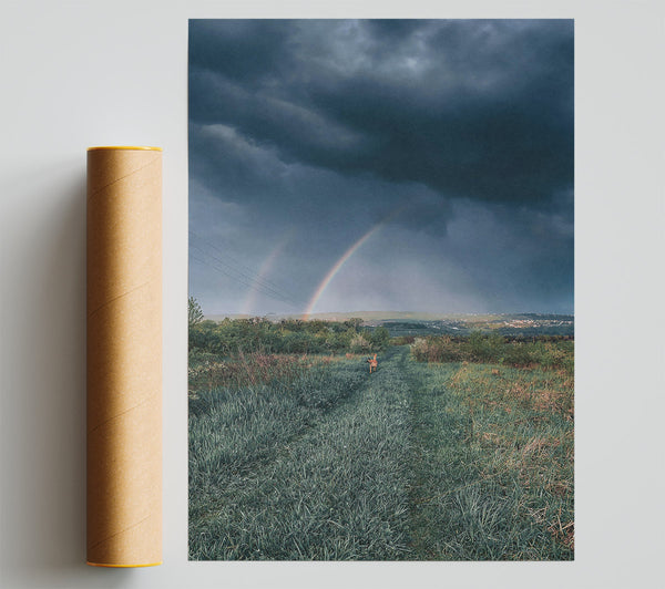 Green Fields After The Storm Giclee Print