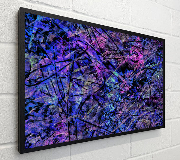 Indigo Abstract Chaos