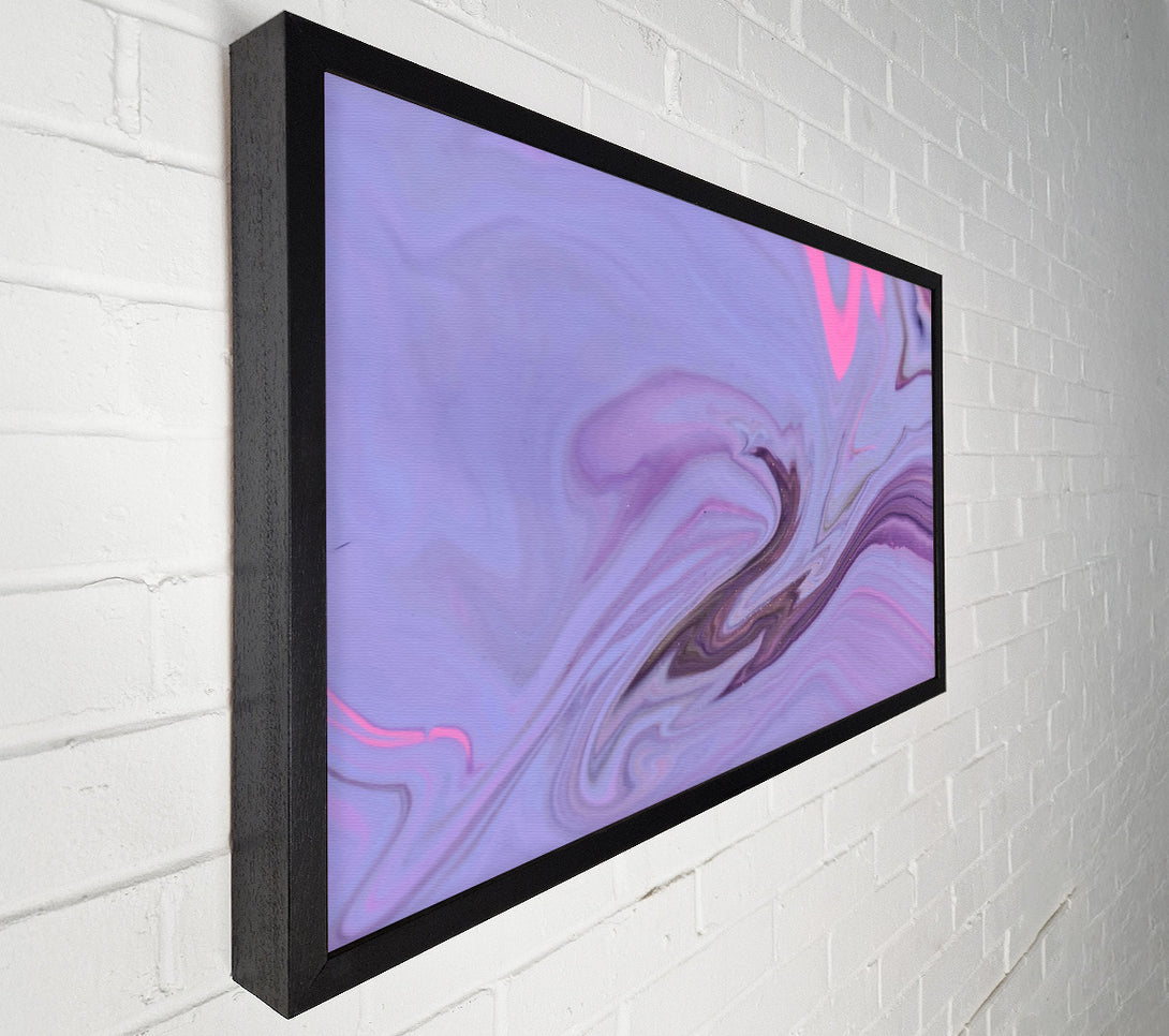  A Canvas Print of Lavender Liquid Dreams Canvas Art