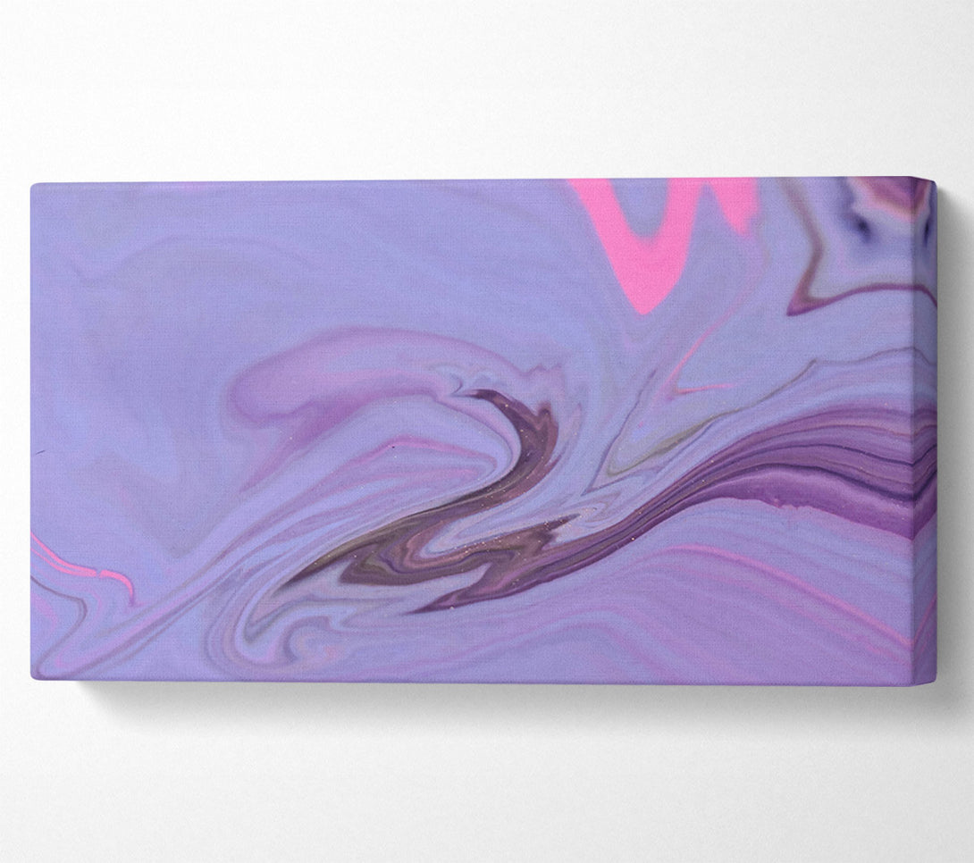  A Canvas Print of Lavender Liquid Dreams Canvas Art