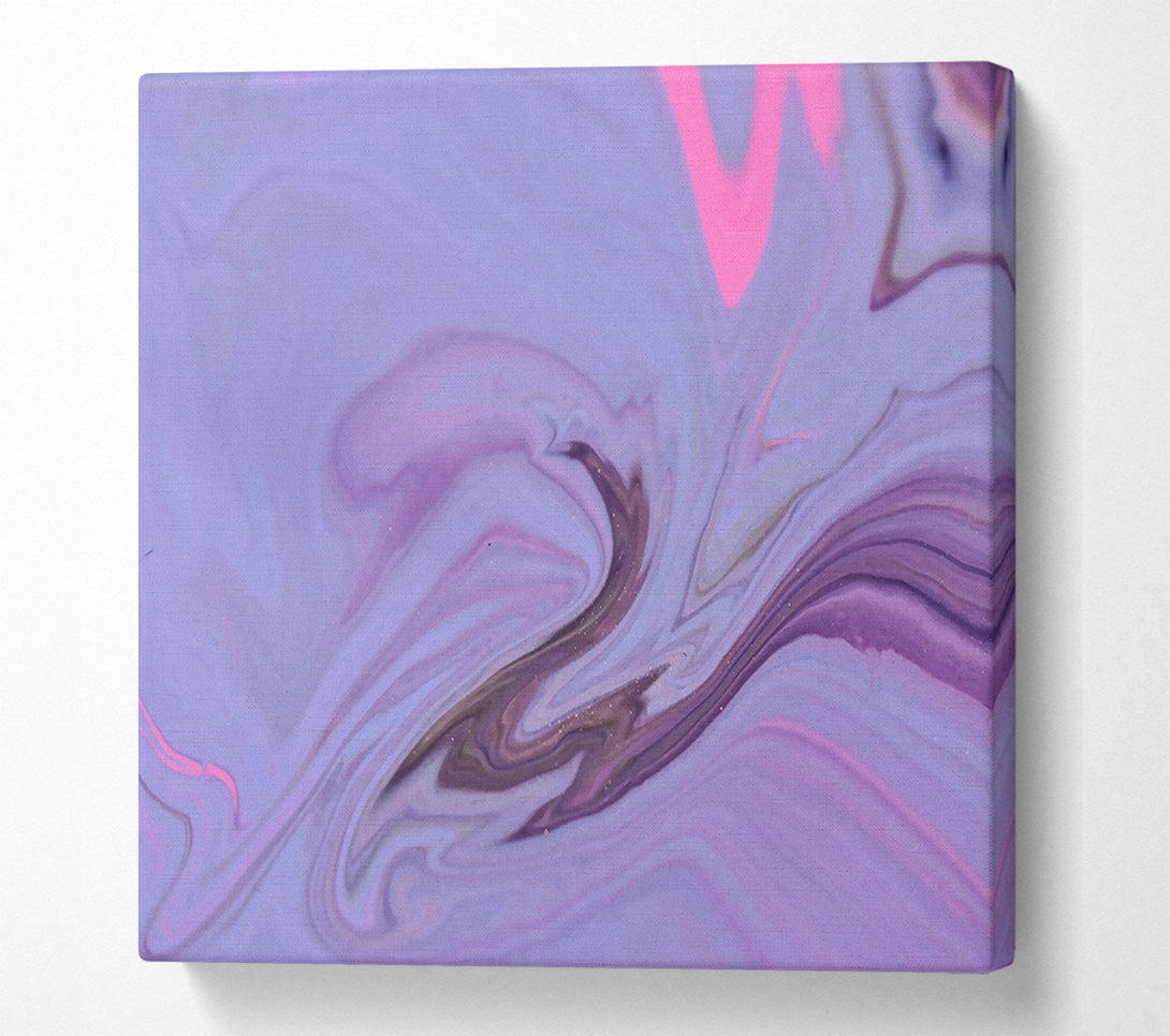  A Canvas Print of Lavender Liquid Dreams Canvas Art
