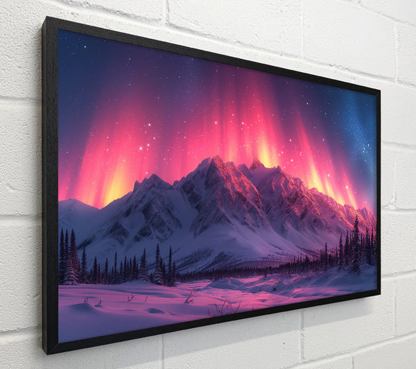 Pink Northern Lights