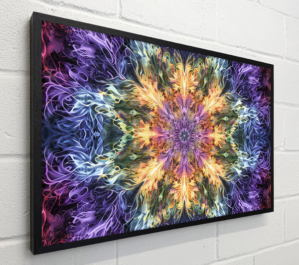 Purple Flame Mandala