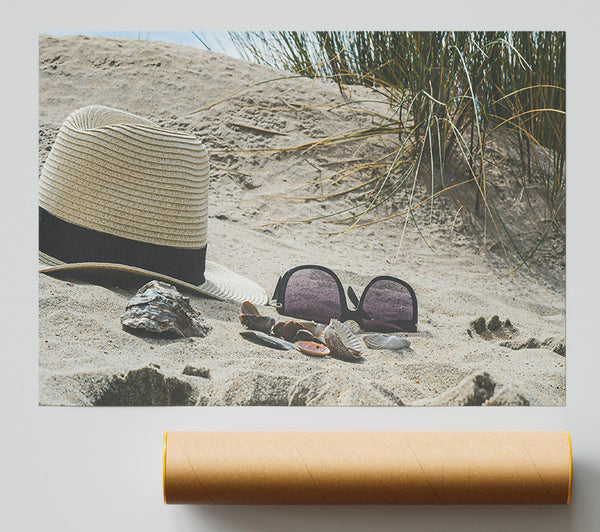 Sand And Shades Poster