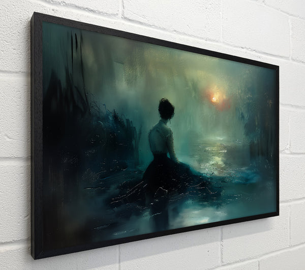 Teal Water'S Embrace