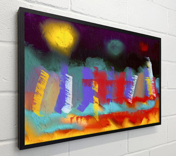 Yellow Cityscape Dreams