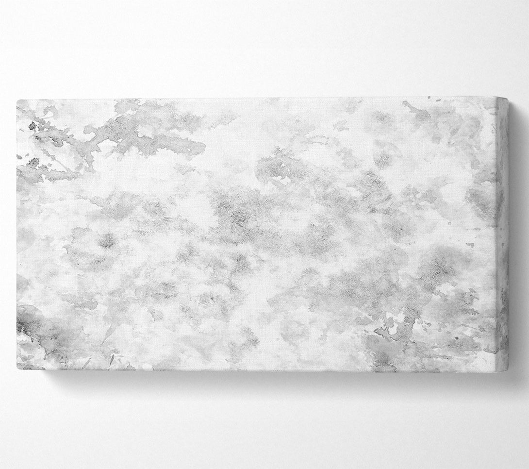  A Canvas Print of Silver Cloud Swirls Canvas Print