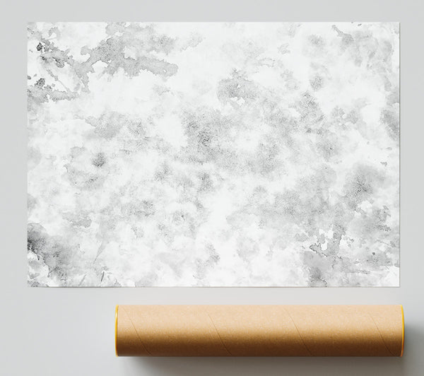 Silver Cloud Swirls Giclee Print