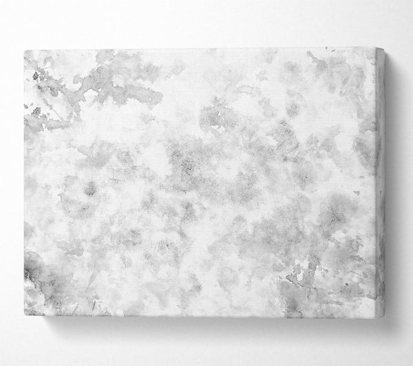  A Canvas Print of Silver Cloud Swirls Canvas Print