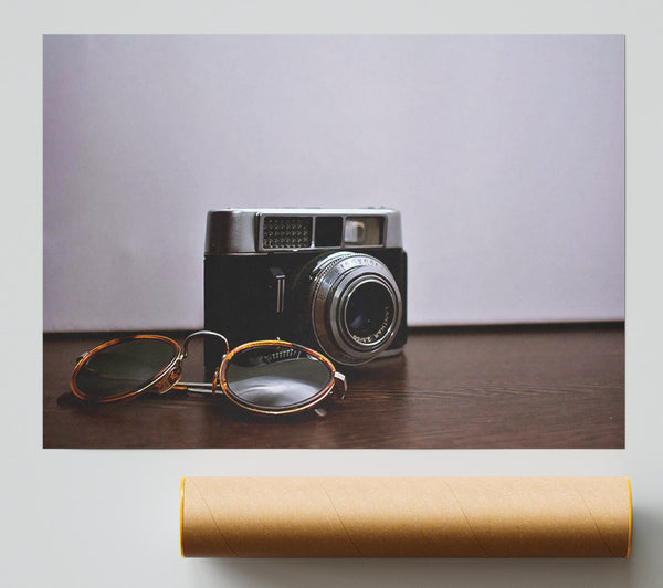 Brown Lens Memories Giclee Print
