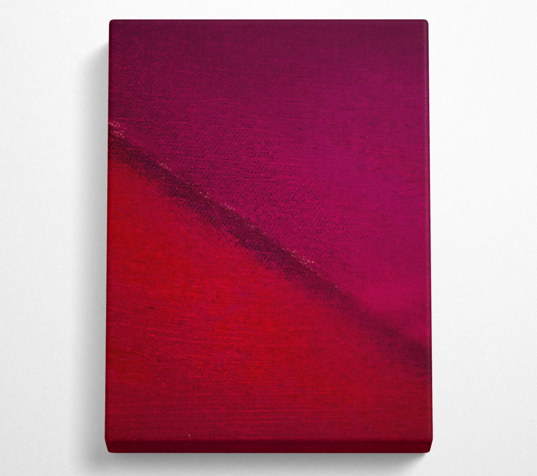  A Canvas Print of Crimson Canvas Hues Canvas Art