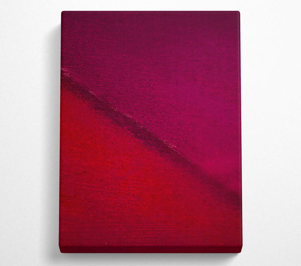  A Canvas Print of Crimson Canvas Hues Canvas Art
